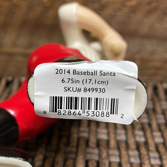 Lenox American by Design “2014 Baseball Santa” Figurine COLLECTIBLE - Picture 10 of 14